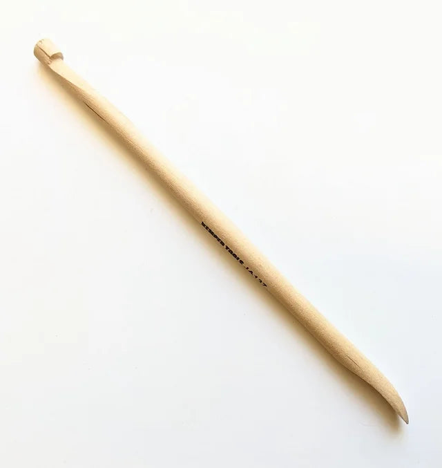 8" Wood Modeling Tool - Great White North Pottery Supplies