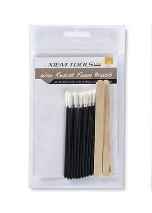 Wax Resist Foam Brush (10 pcs)