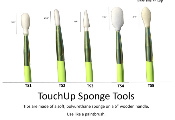 Touch up clay tools