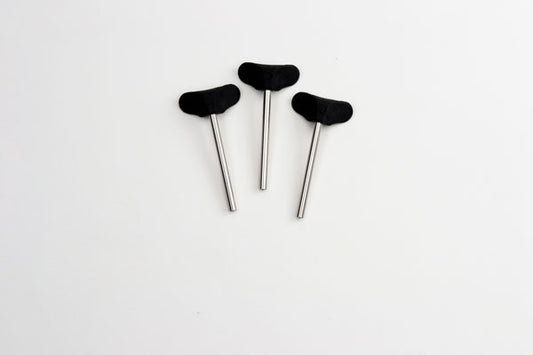 3 Inch Rods with Hands - Great White North Pottery Supplies