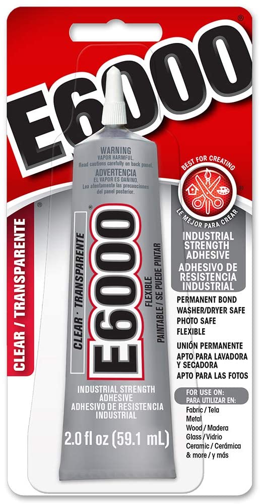 E6000 Clear Glue - Great White North Pottery Supplies
