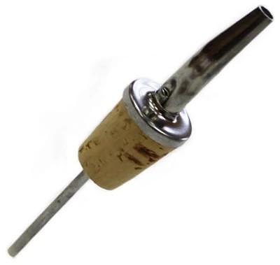 Tapered Bottle Pourer with Cork Stopper