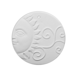 Celestial Sun Ornament - Great White North Pottery Supplies
