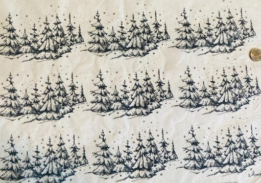 Floral Wallpaper - Great White North Pottery Supplies