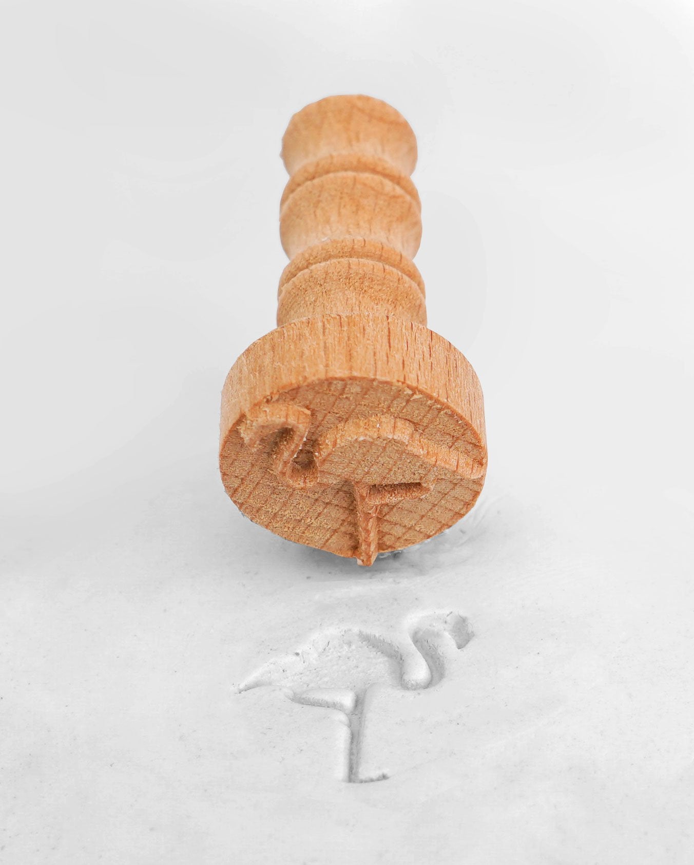 Wooden Clay Stamps by Sanbao