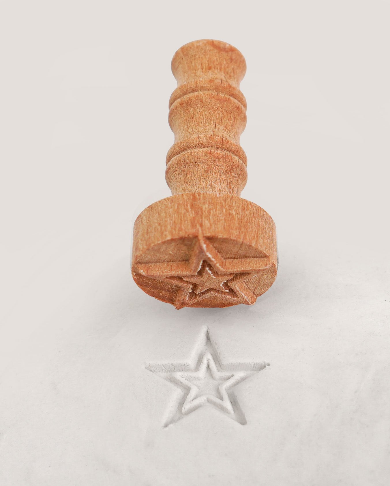 Wooden Clay Stamps by Sanbao