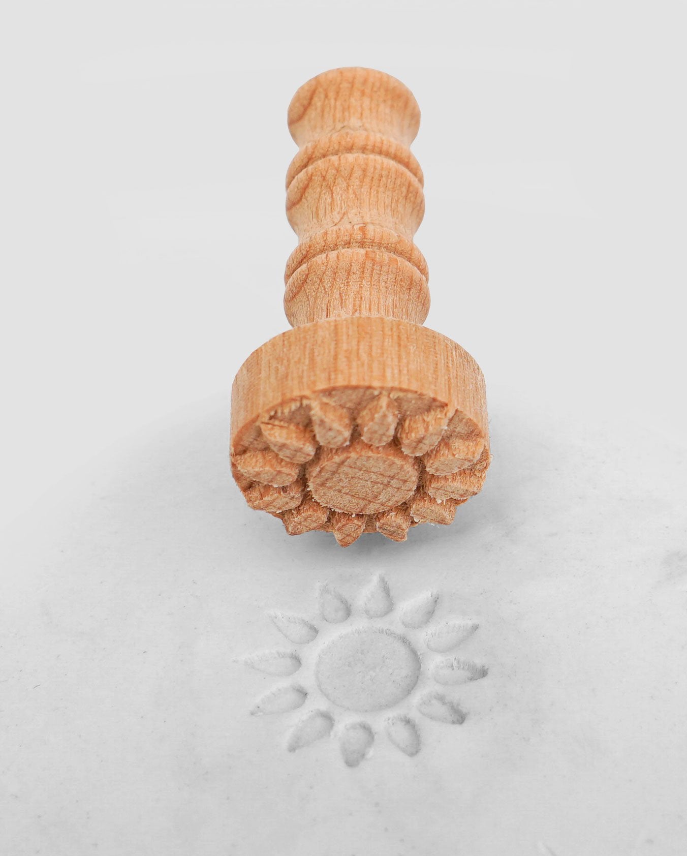 Wooden Clay Stamps by Sanbao