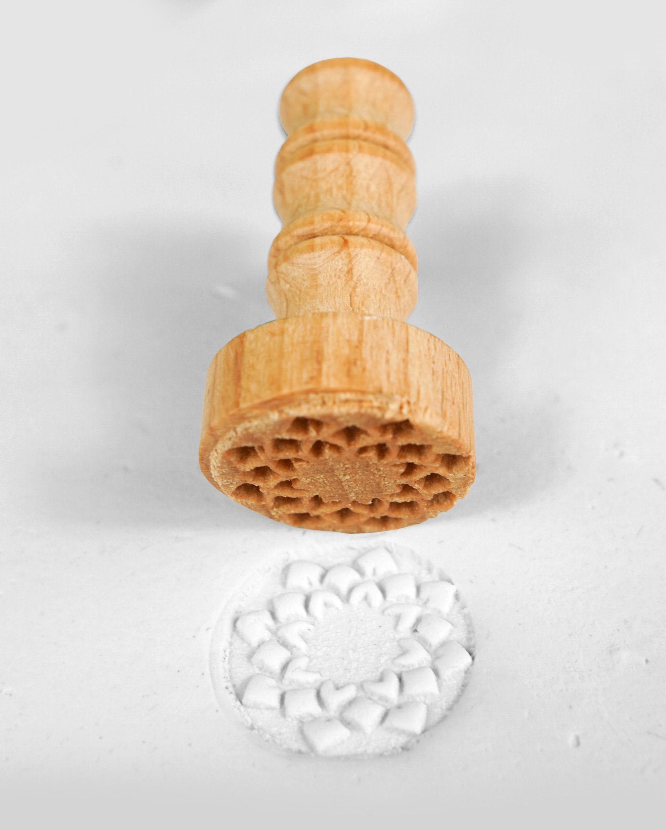 Wooden Clay Stamps by Sanbao