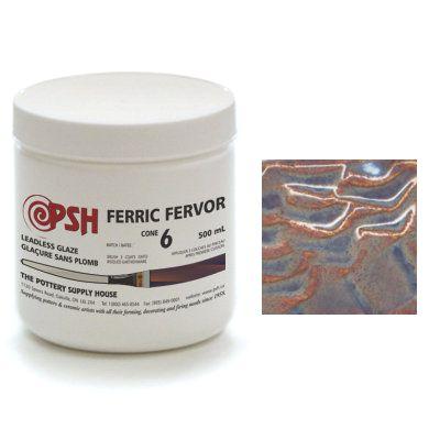 Ferric Fervor Cone 6 - Great White North Pottery Supplies