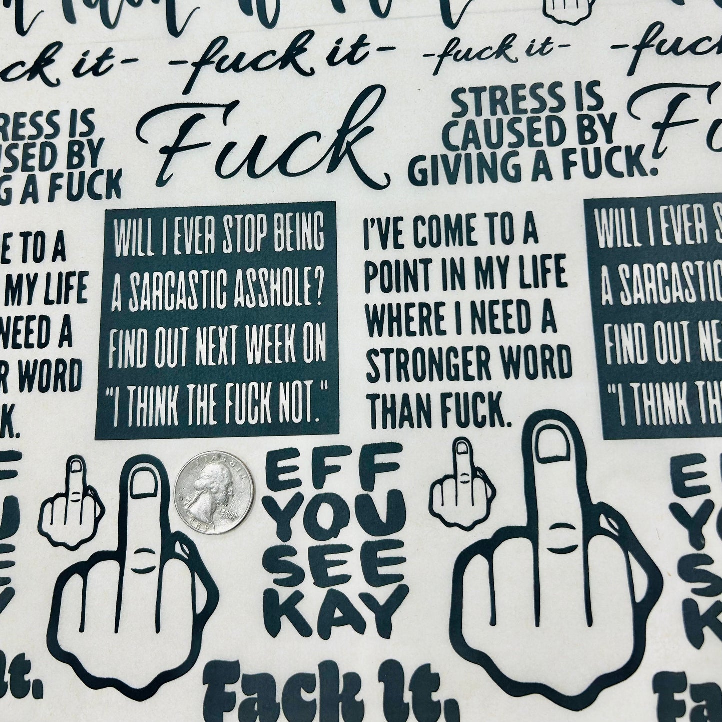 F**k It - Great White North Pottery Supplies