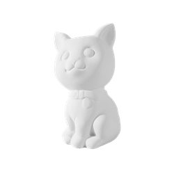 Purrdy Kitty Pearl - Great White North Pottery Supplies
