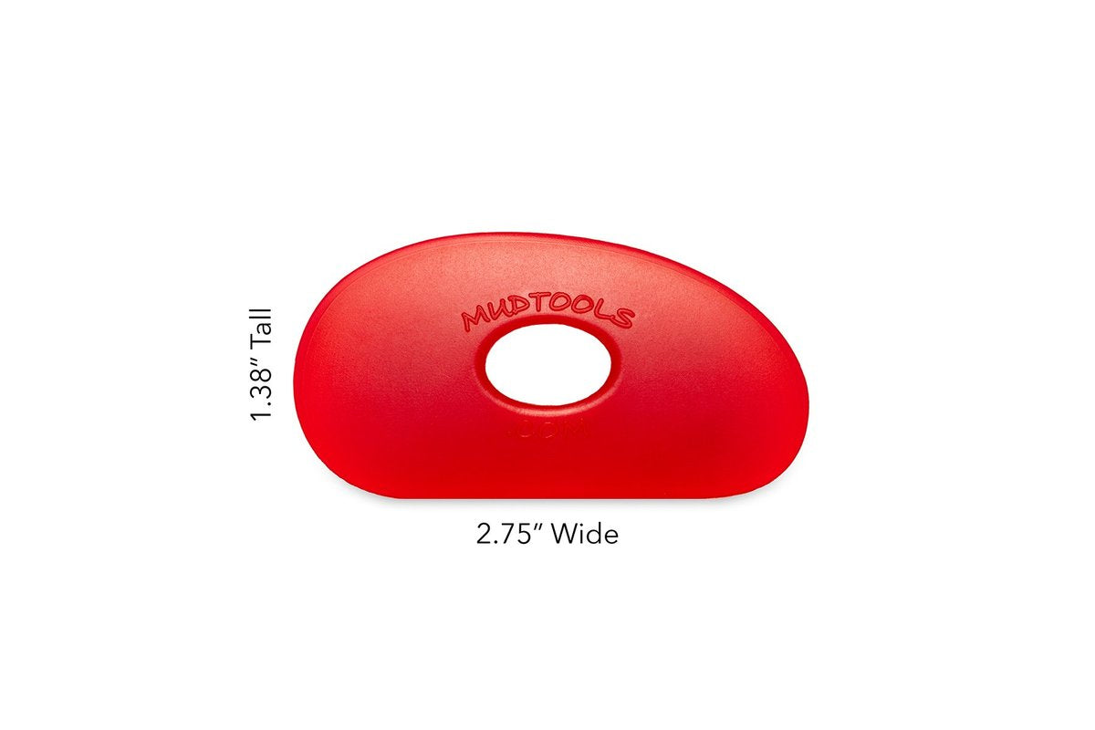 Mudtool flexible Ribs Red