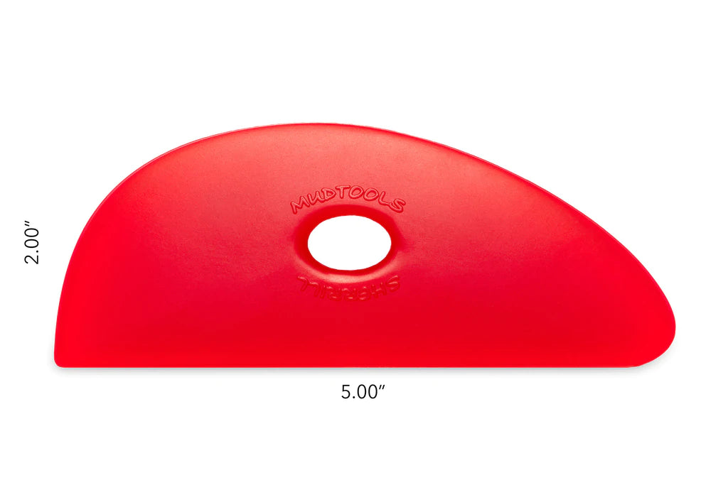 Mudtool flexible Ribs Red