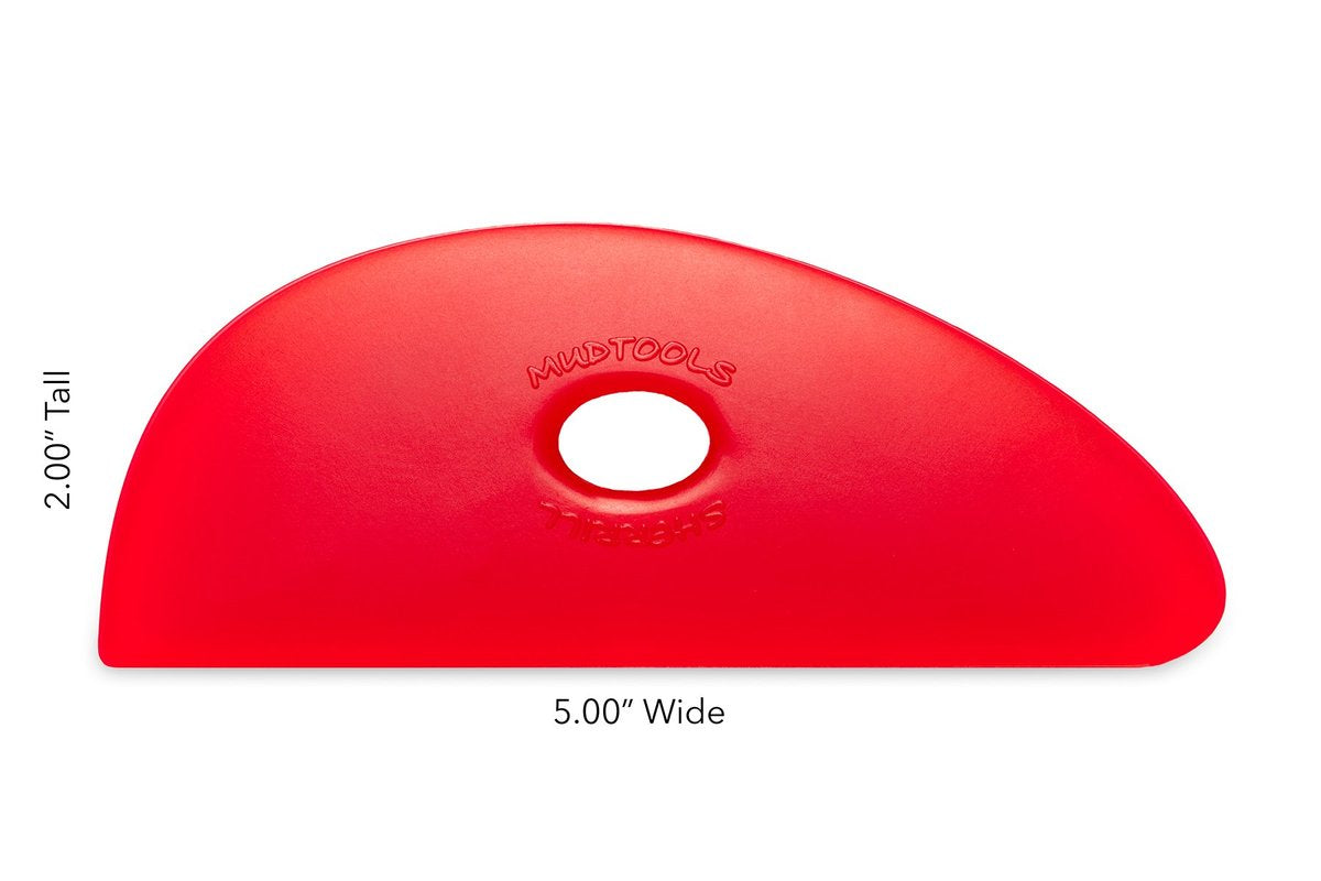 Mudtool flexible Ribs Red