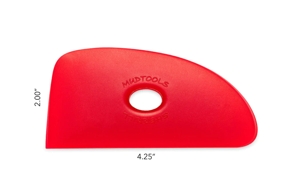 Mudtool flexible Ribs Red