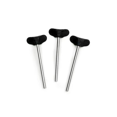 4" Giffin Grip Rods (3) with hands - Great White North Pottery Supplies