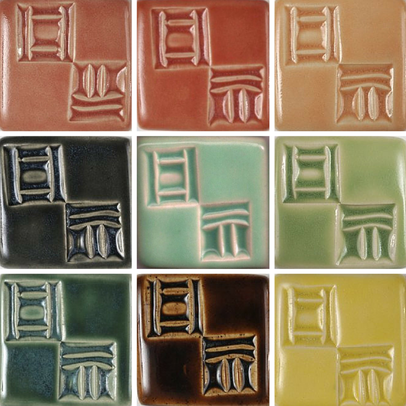 12 Celadons Sample Set #7 - Great White North Pottery Supplies