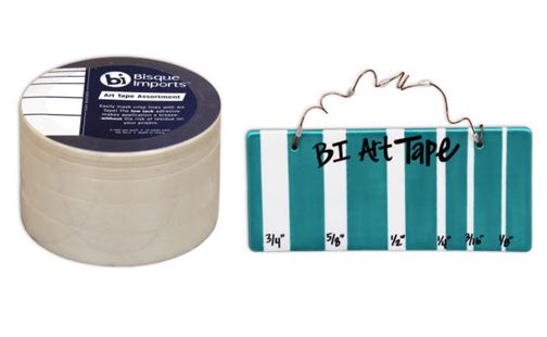 Art Tape Assortment - Great White North Pottery Supplies