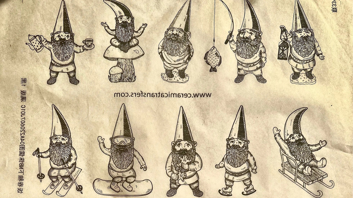 Gnomes - Great White North Pottery Supplies