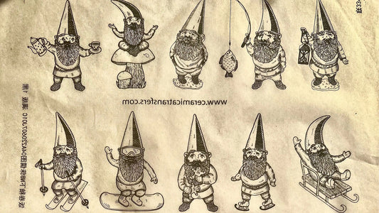 Gnomes - Great White North Pottery Supplies