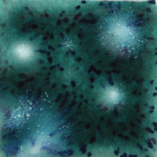 976 Bloomin' Blue Jungle Gem - Great White North Pottery Supplies