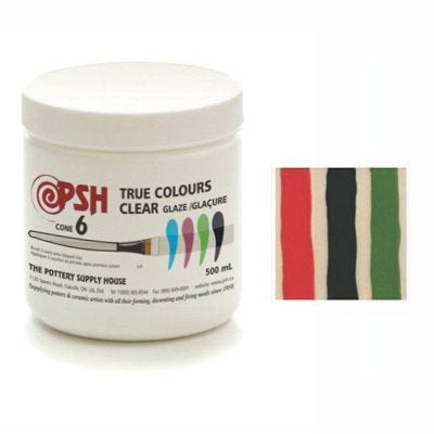 True Colours Cone 6 Clear Gloss Glaze