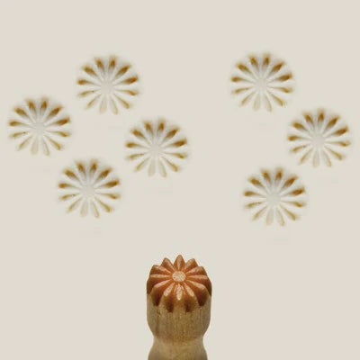Wooden Clay Stamp by MKM