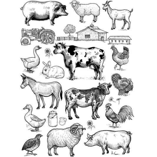 Farm Animals - Great White North Pottery Supplies