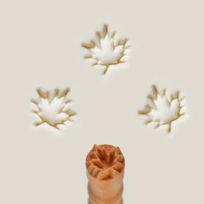Wooden Clay Stamp by MKM