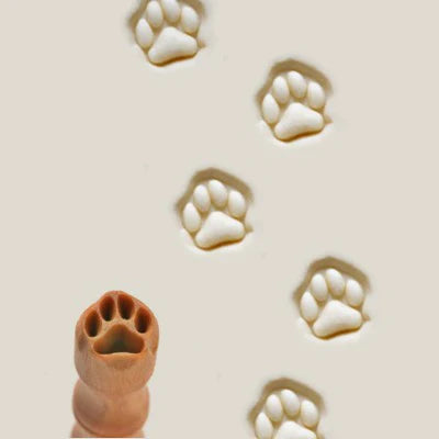Wooden Clay Stamp by MKM