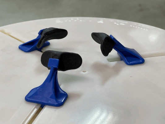 Bowl Sliders for Giffin Grip Mini (set of 3) - Great White North Pottery Supplies