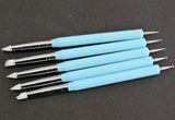 Rubber Pen with Dotting Tool