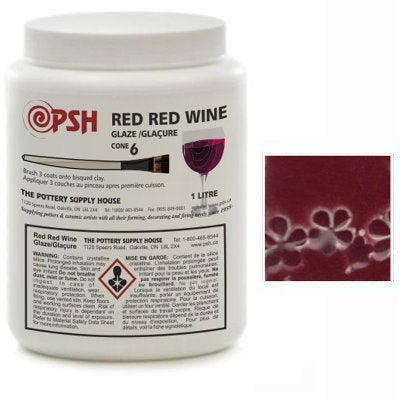Red Red Wine - Great White North Pottery Supplies